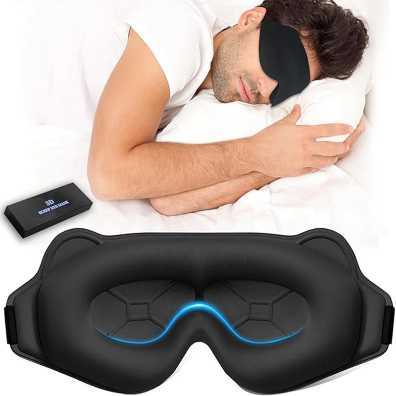 LumaSleep™ 3D Weighted Blackout Sleep Mask